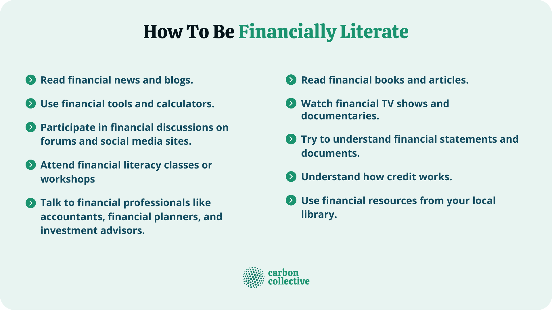 How_To_Be_Financially_Literate